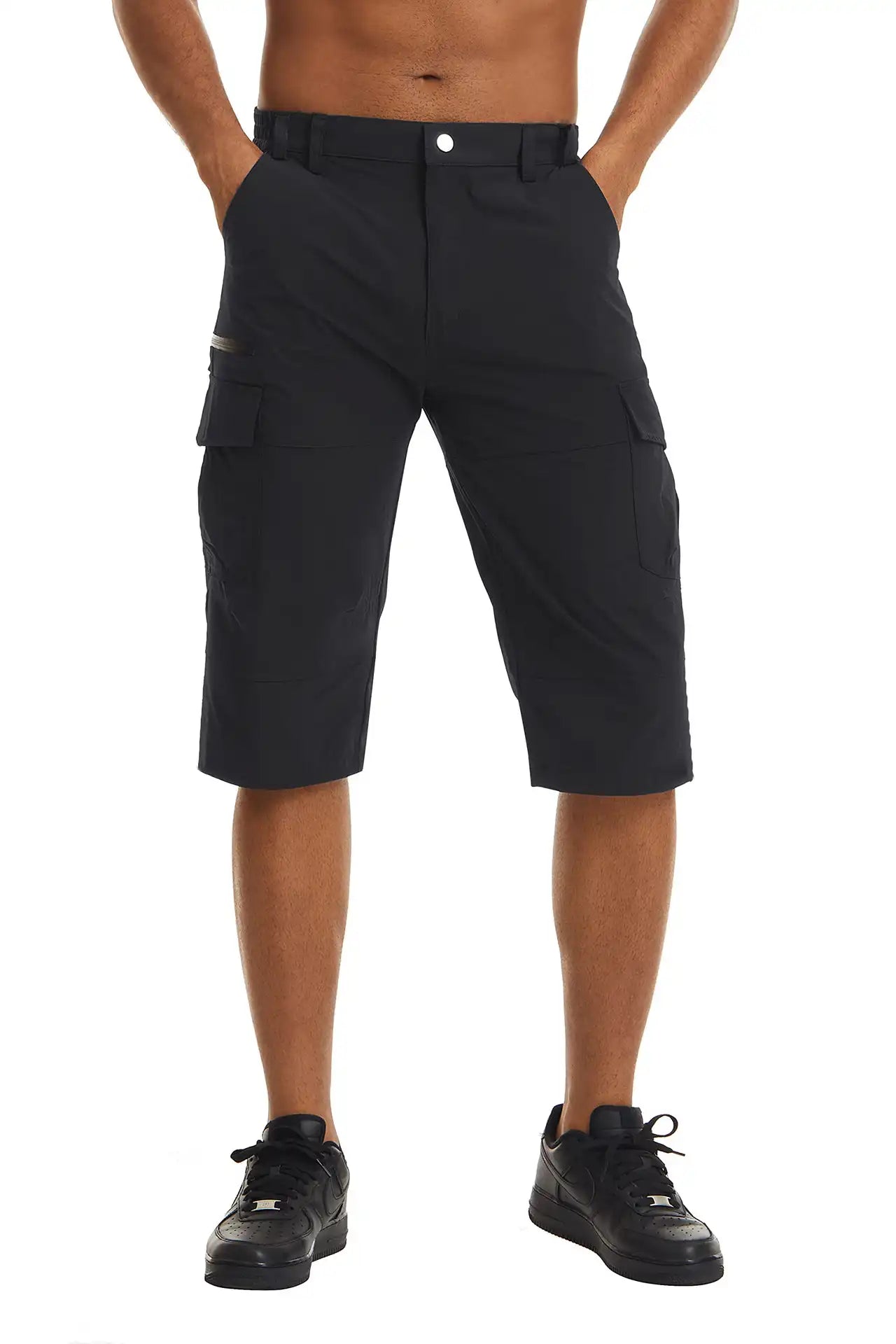 Men's Outdoor Hiking Quick Dry 3/4 Cargo Shorts