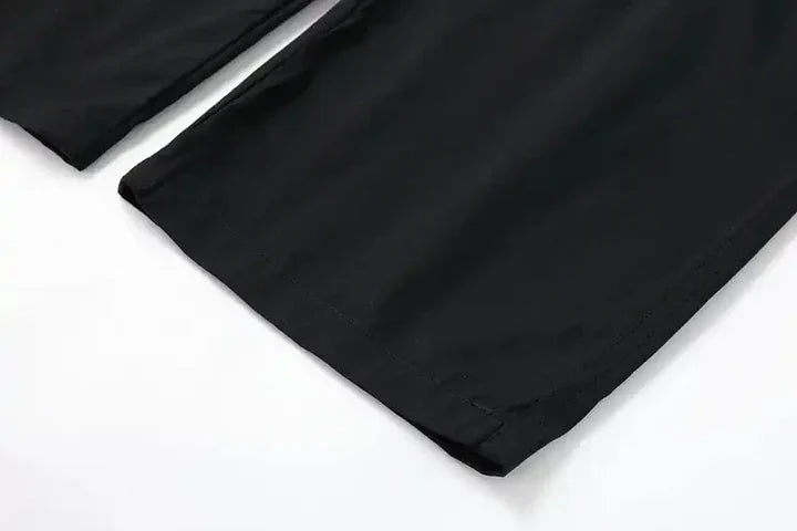 Men's Summer Cotton Cargo Pants - Oversized, High Waist