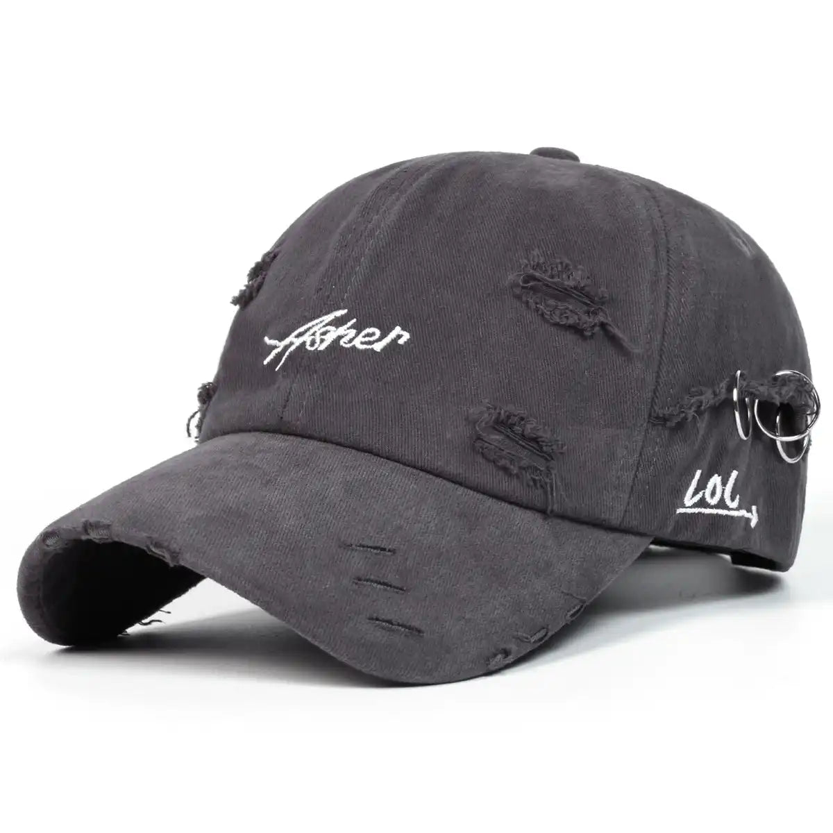 Men's and Women's Retro Torn Baseball Caps