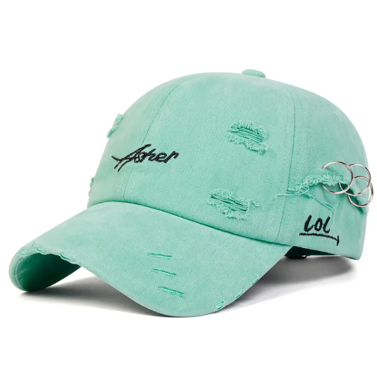 Men's and Women's Retro Torn Baseball Caps