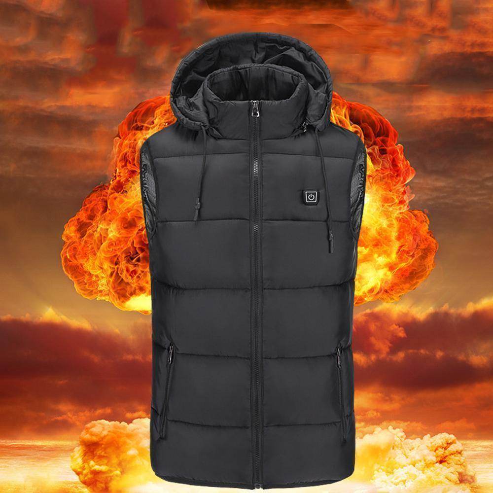 Unisex Usb Electric Heated Vests/Jacket 2019 Upgrade Lightweight