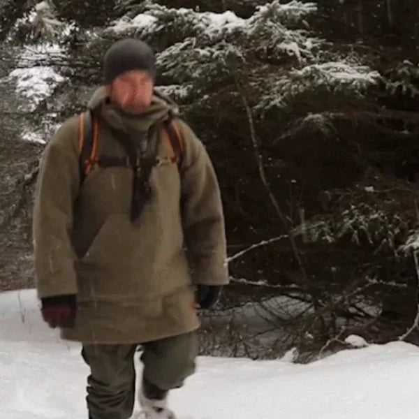 Men's Fleece Pullover Hoodie - Winter Warm Heavy Coat