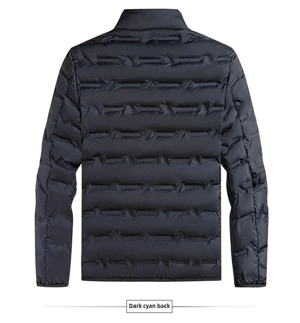 Men’s Graphene Heated Down Jacket – Windproof, Warm Winter Coat