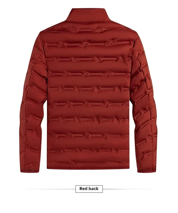 Men’s Graphene Heated Down Jacket – Windproof, Warm Winter Coat