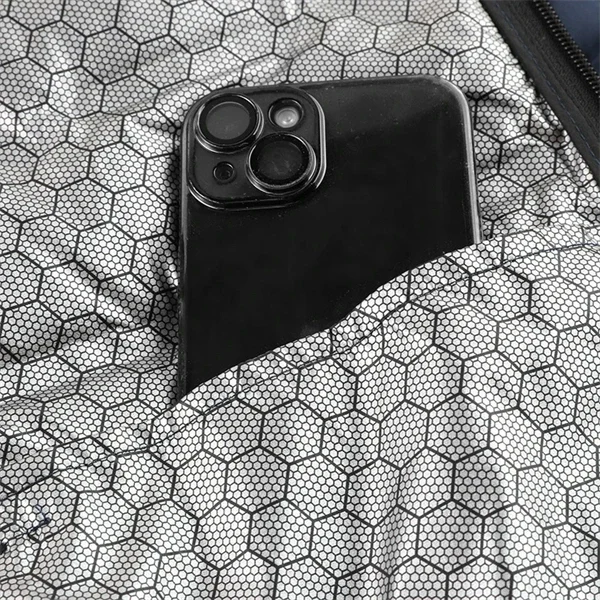 Men’s Graphene Heated Down Jacket – Windproof, Warm Winter Coat