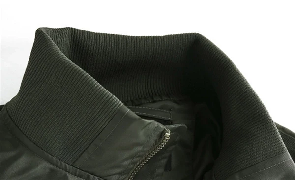 Men's Lightweight Tactical Bomber Jacket – Stand Collar Baseball Flight Coat