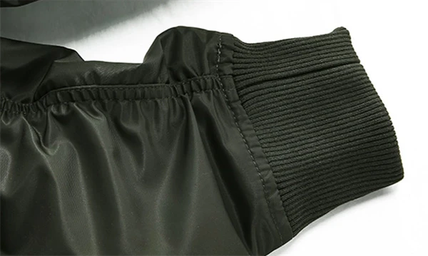 Men's Lightweight Tactical Bomber Jacket – Stand Collar Baseball Flight Coat