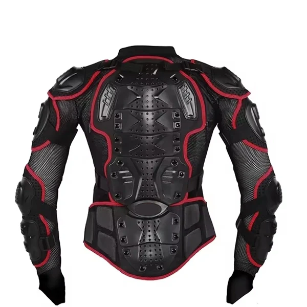 Men's Motorcycle Jacket with Full Body Armor Protection – Motocross & Enduro Racing Gear, Moto Protective Clothing