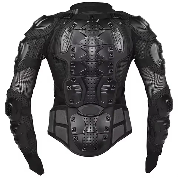 Men's Motorcycle Jacket with Full Body Armor Protection – Motocross & Enduro Racing Gear, Moto Protective Clothing