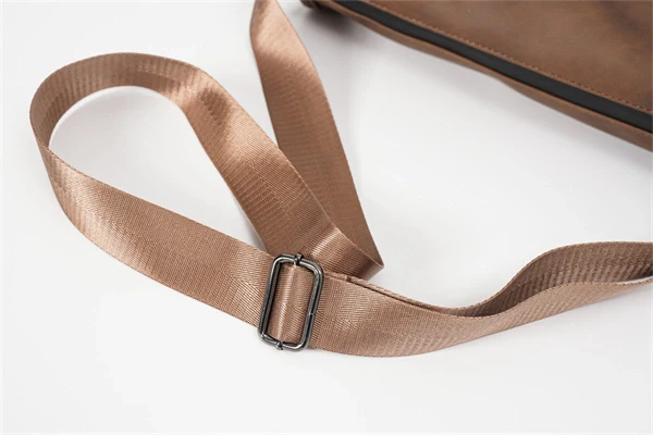 Men’s Retro PU Leather Crossbody Bag – Vintage Shoulder Messenger Bag with Large Capacity