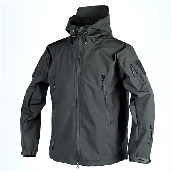 Men’s Lightweight Tactical Softshell Windbreaker – Outdoor Jacket for Spring & Fall