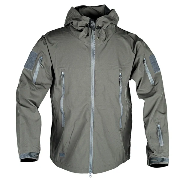 Men’s Lightweight Tactical Softshell Windbreaker – Outdoor Jacket for Spring & Fall