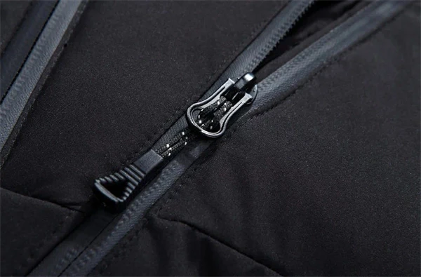 Men's Thick Winter Down Jacket - Lightweight Short Style Outdoor Coat for Cold Weather