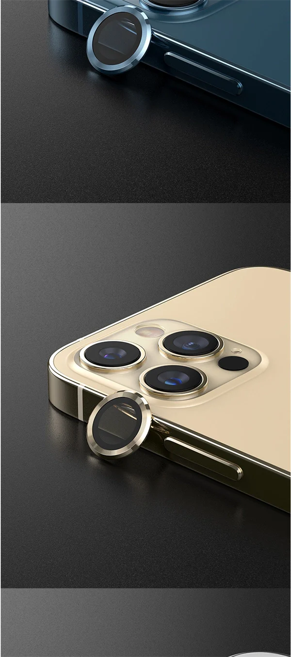 Metal Camera Lens Protector for iPhone 17 Pro Max – Eagle-Eye Aluminum Lens Ring Cover