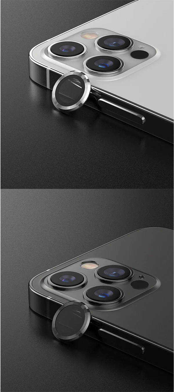 Metal Camera Lens Protector for iPhone 17 Pro Max – Eagle-Eye Aluminum Lens Ring Cover