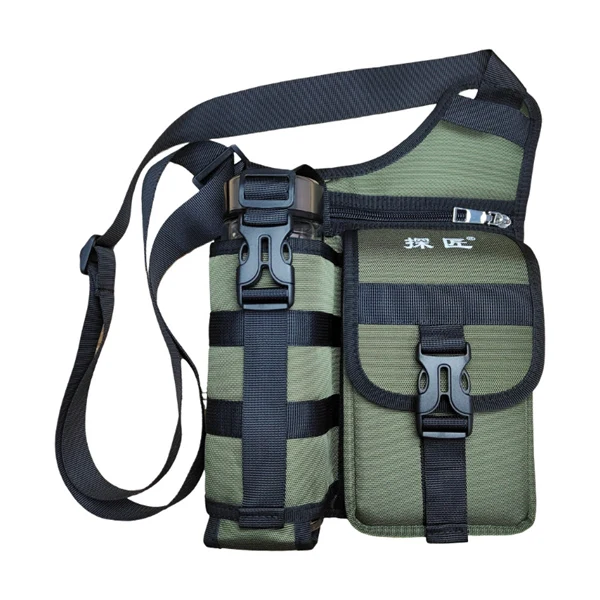 Military Nylon Bottle Holder Bag – Large-Capacity Outdoor Pouch for Hiking, Travel & Survival Gear