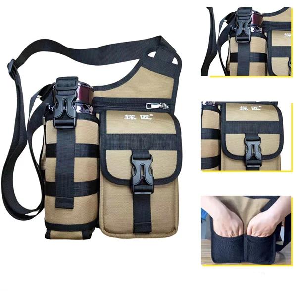 Military Nylon Bottle Holder Bag – Large-Capacity Outdoor Pouch for Hiking, Travel & Survival Gear