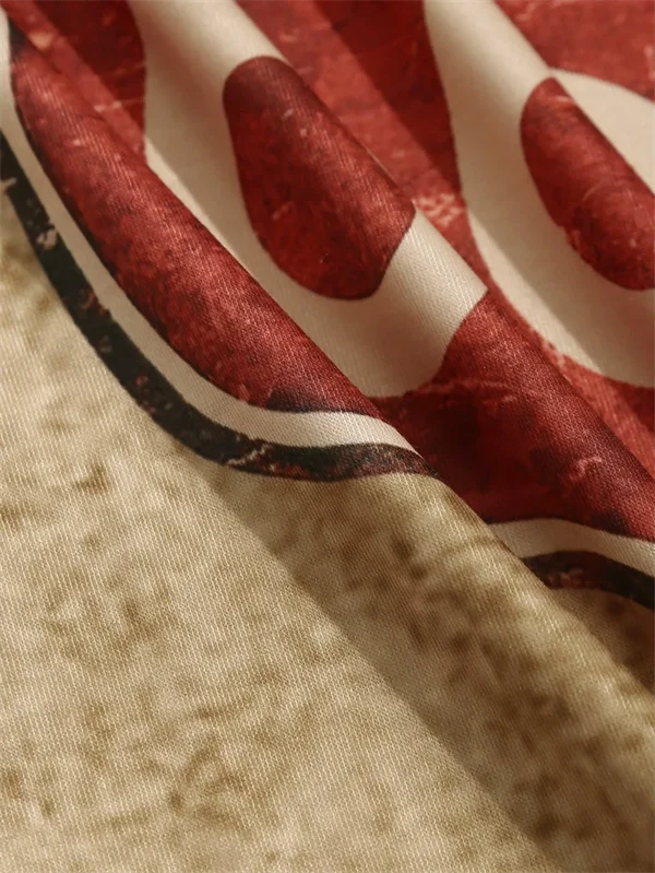 Motorcycle Print T-Shirt