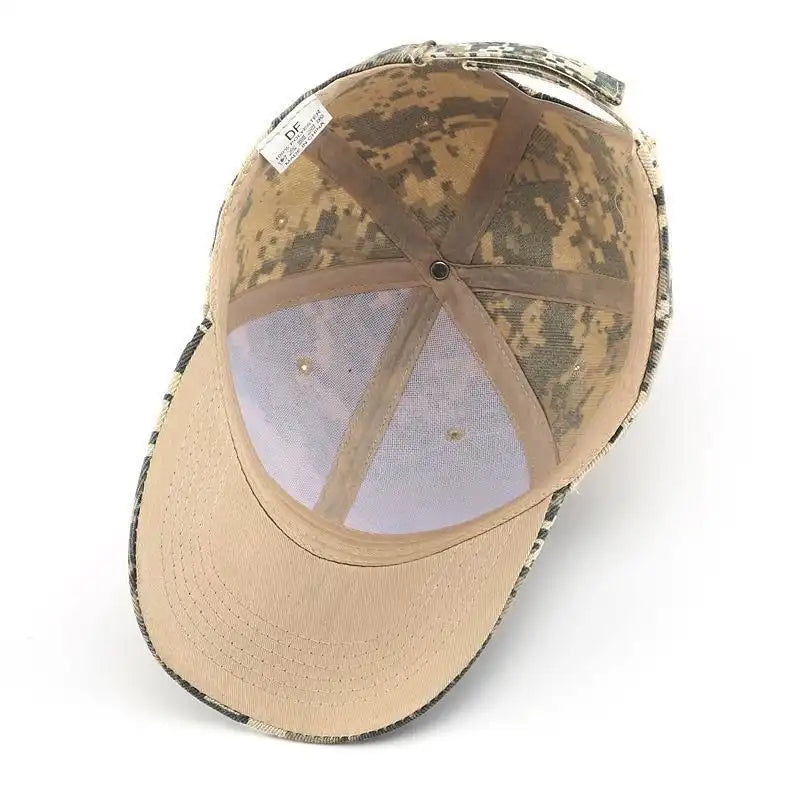 Multifunctional Camouflage Baseball Cap Outdoor Climbing Sports Hat Unisex