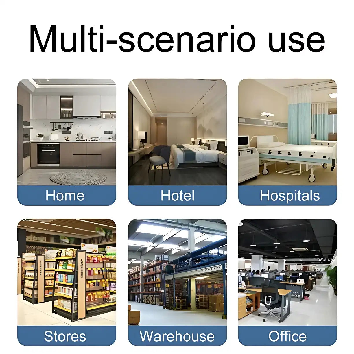 Multifunctional Ultrasonic Silent Electronic Pest Repeller - Repels Mosquitoes, Cockroaches, Spiders, Bats