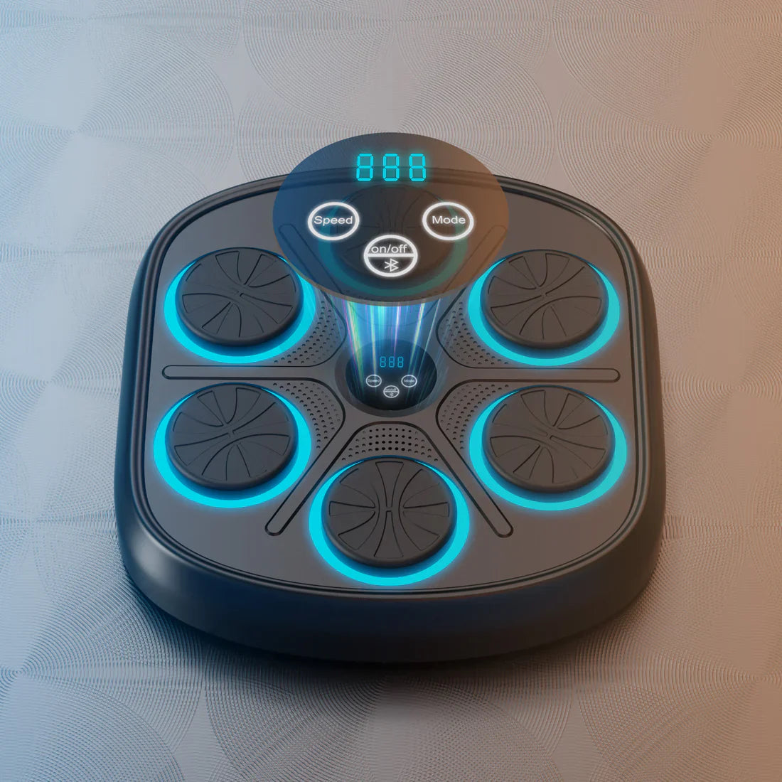 Interactive Music Boxing Machine with Gloves