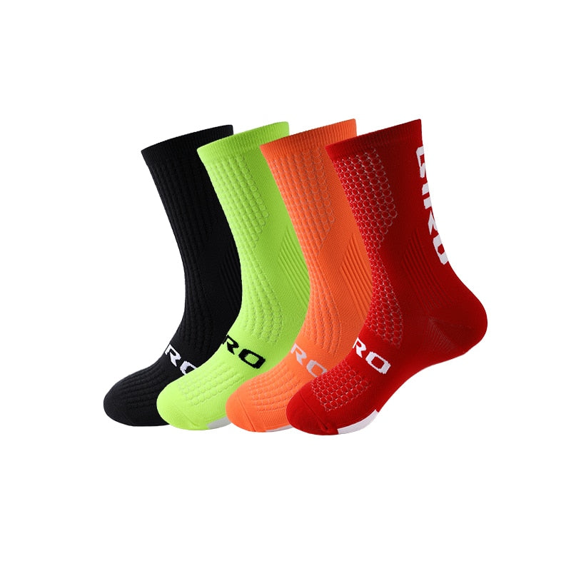NEW cycling socks men running socks hiking sport socks football socks compression function socks basketball socks men Knee-High