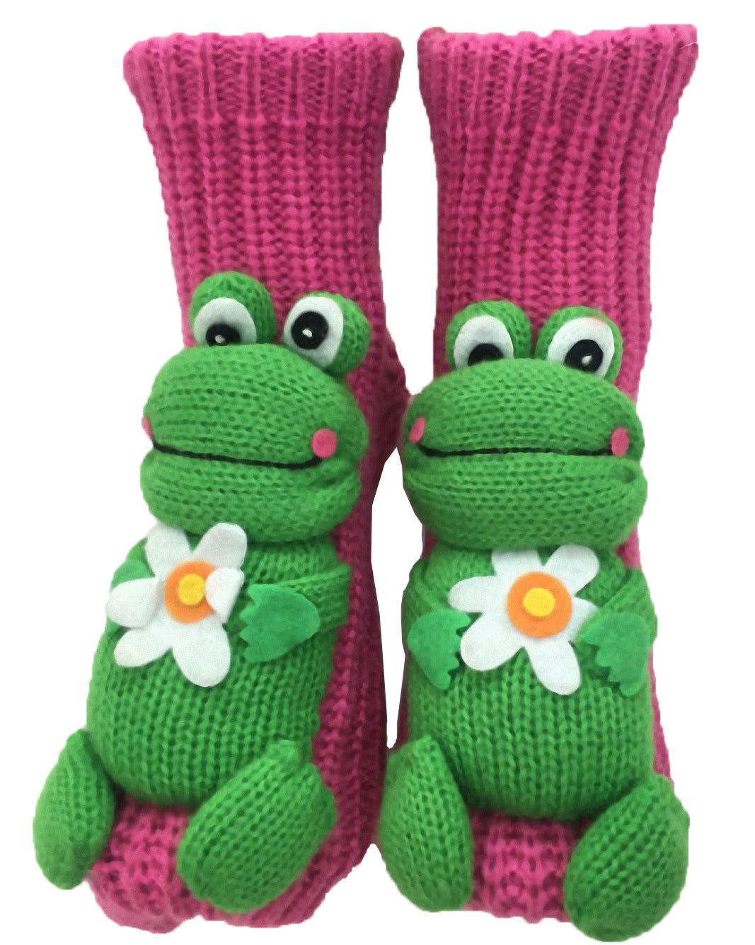 3D Cartoon Animal Funny Woolen Knit Socks Thickened Winter Warm Socks