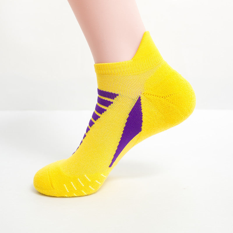 Quick Drying Sports Socks with Anti Slip and Thickened Towel Socks No Show Socks