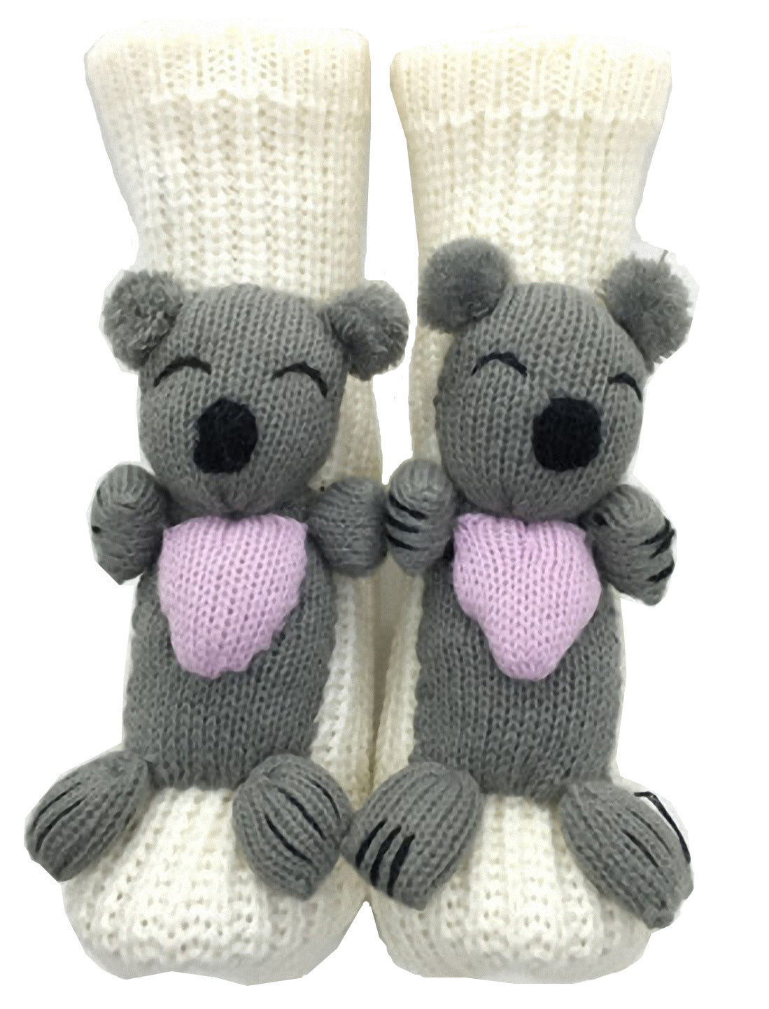 3D Cartoon Animal Funny Woolen Knit Socks Thickened Winter Warm Socks