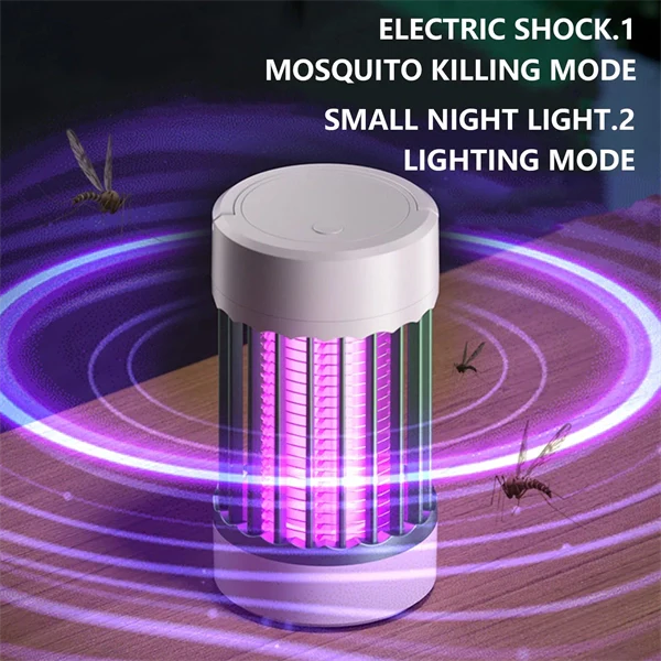 Rechargeable Outdoor & Indoor Waterproof Bug & Mosquito Zapper Lamp