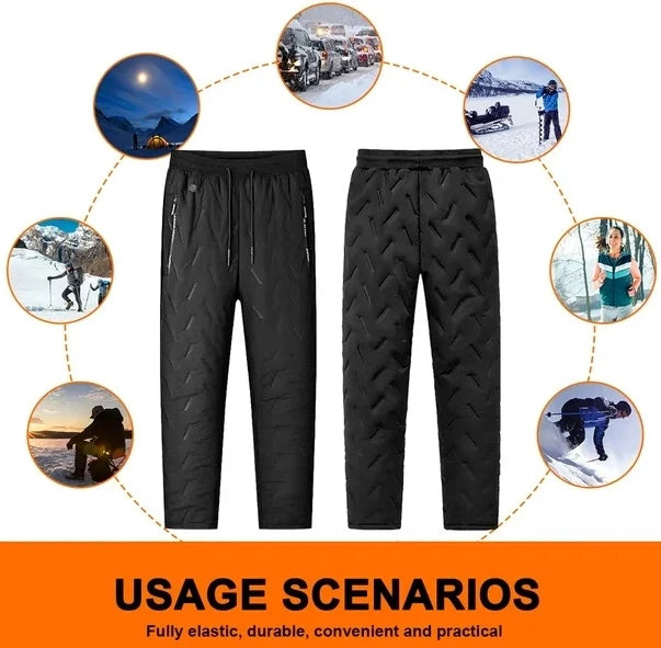 10 Heating Zones Unisex Heating Pants Waterproof Winter Electric Warmer Heated Pants