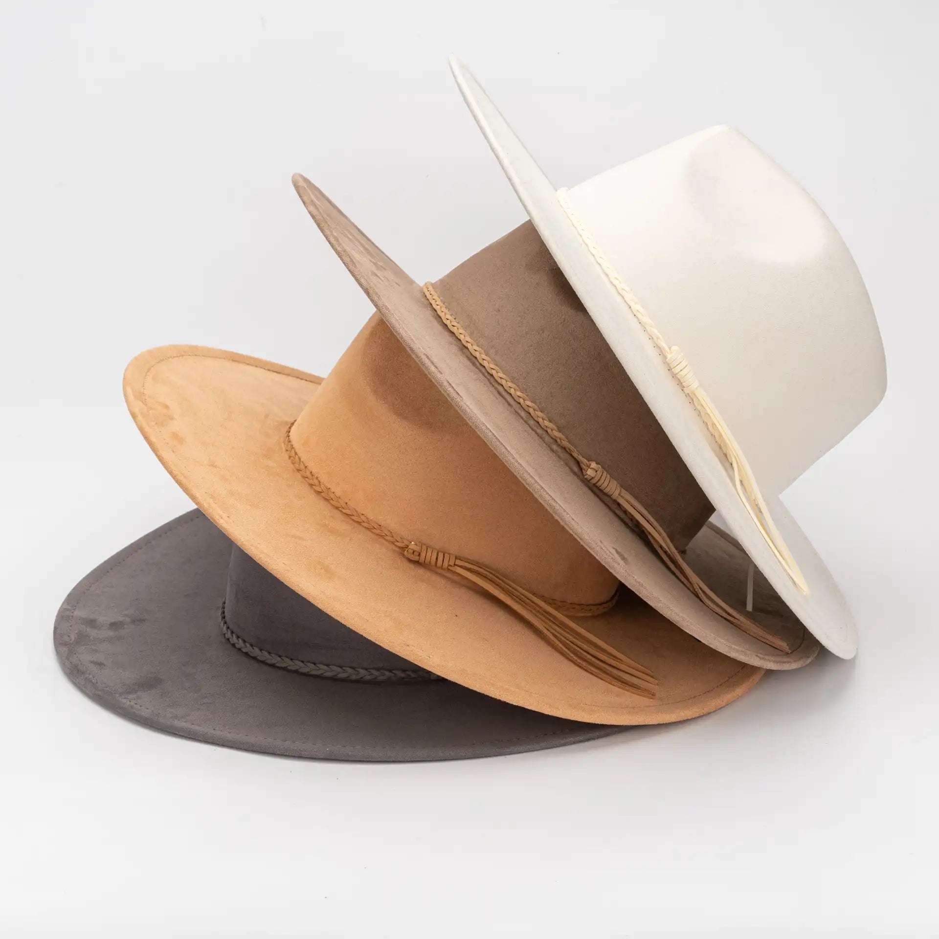 Peach Gentlemen Felt Cowboy Hat