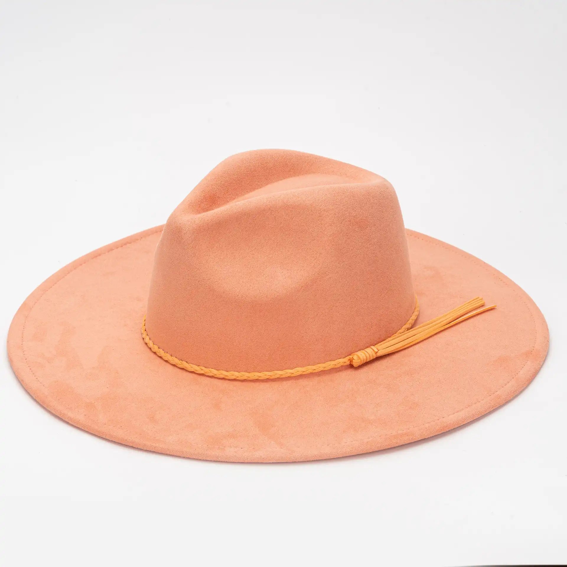 Peach Gentlemen Felt Cowboy Hat