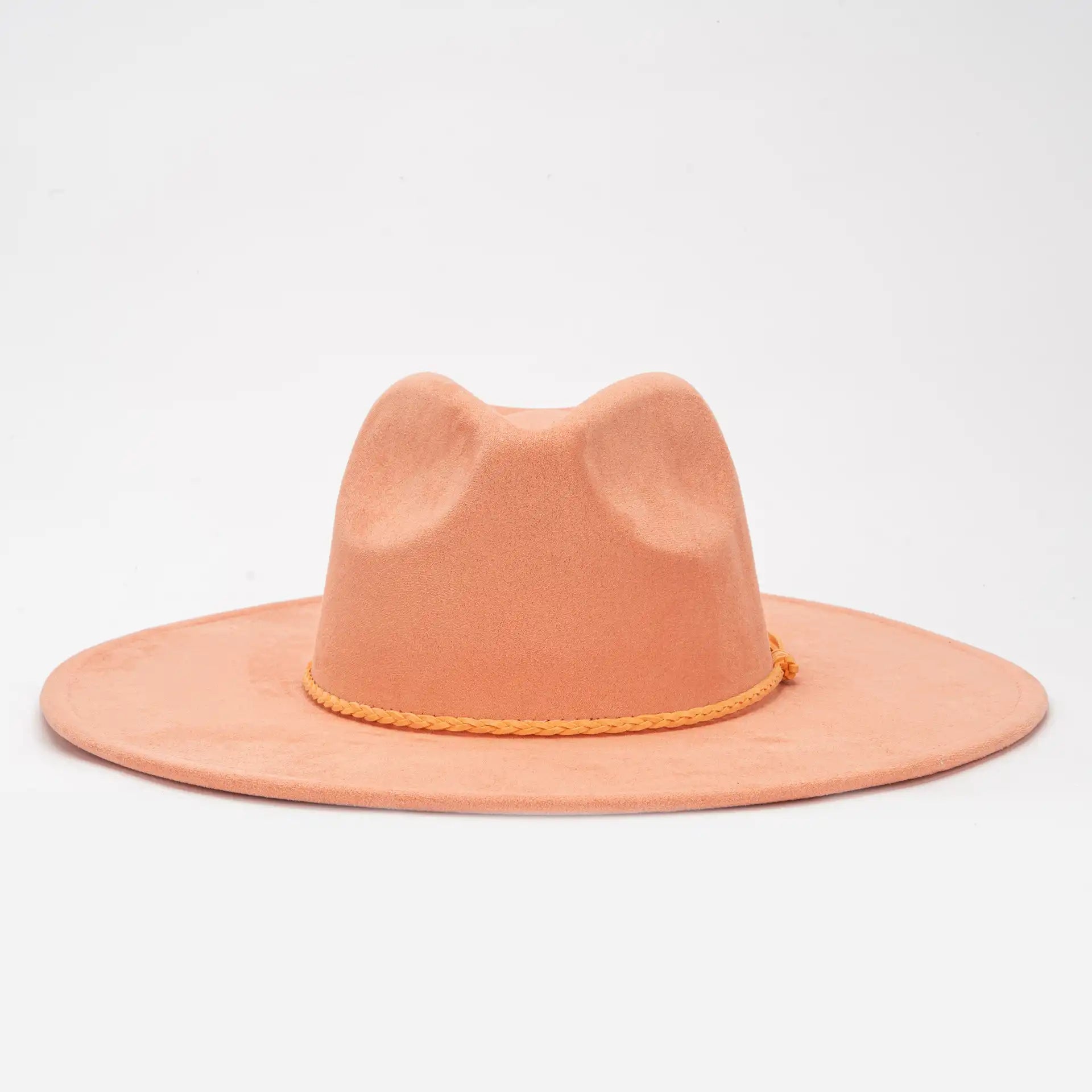 Peach Gentlemen Felt Cowboy Hat