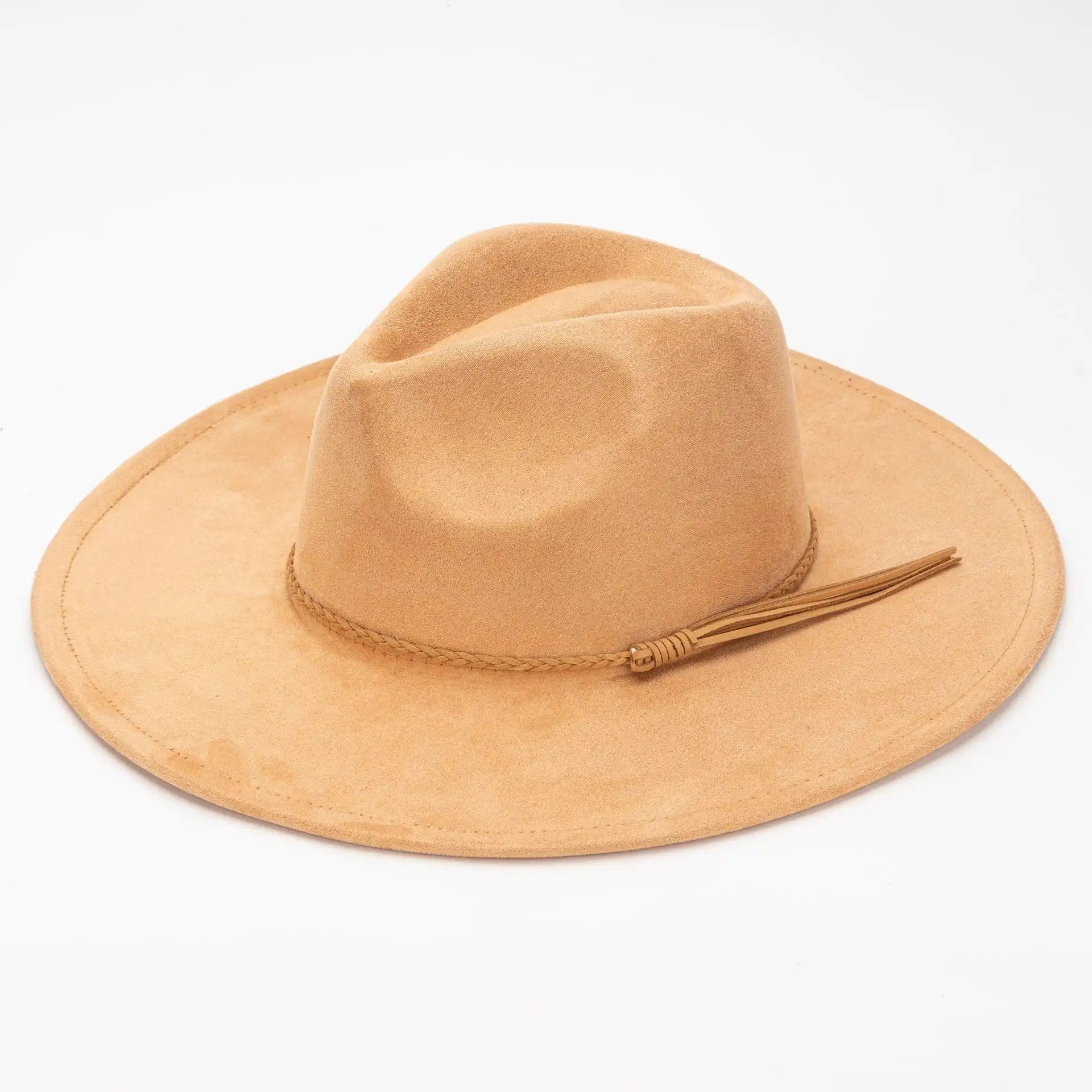 Peach Gentlemen Felt Cowboy Hat