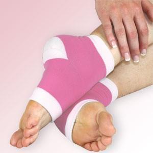 Moisturizing Spa Gel Heel Massaging Socks - Fix Dry & Cracked Feet
