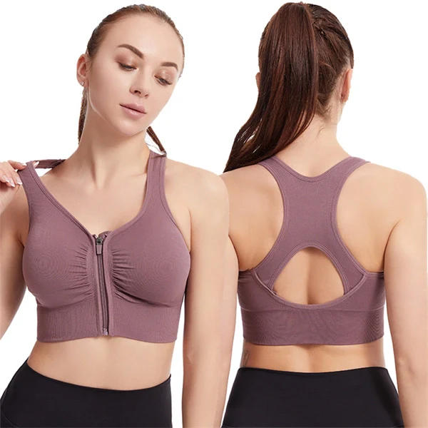 Plus Size Sports Bra for Women – Breathable Supportive Yoga and Gym Workout Top
