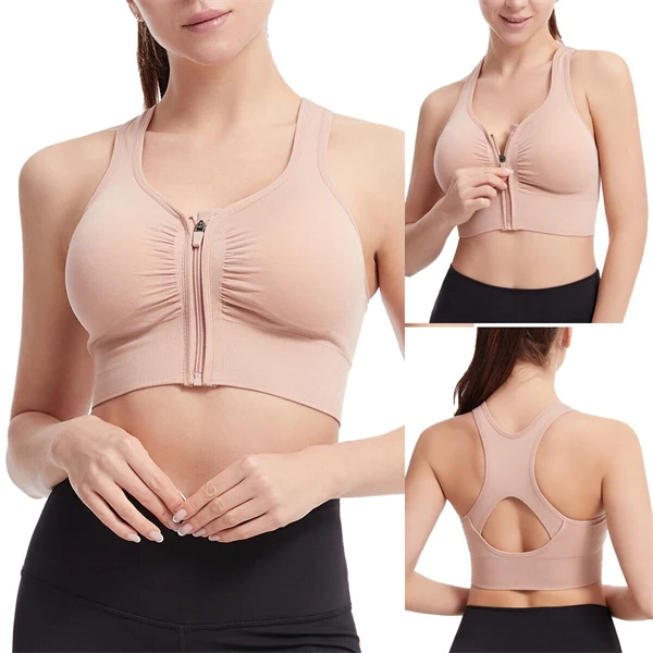 Plus Size Sports Bra for Women – Breathable Supportive Yoga and Gym Workout Top