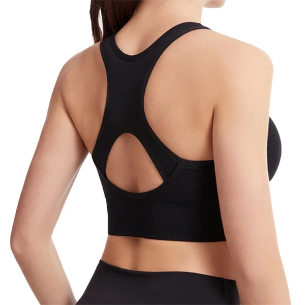 Plus Size Sports Bra for Women – Breathable Supportive Yoga and Gym Workout Top