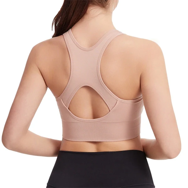 Plus Size Sports Bra for Women – Breathable Supportive Yoga and Gym Workout Top