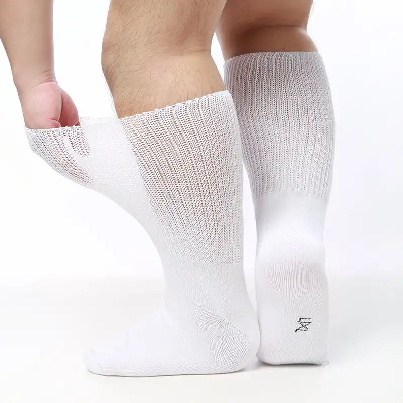 Plus Size Loose Socks Anti-Slip Diabetic Socks(2 Pairs)