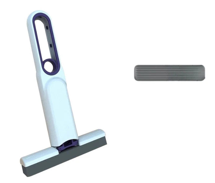 Portable Squeeze-Action Sponge Mop with Instant Absorption