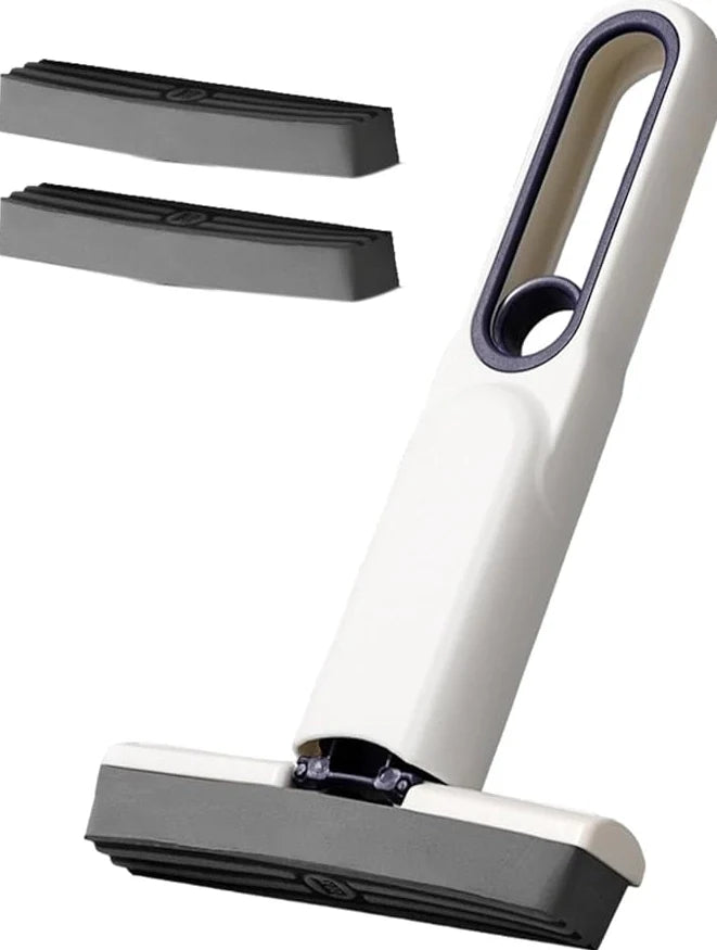 Portable Squeeze-Action Sponge Mop with Instant Absorption