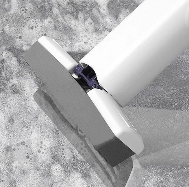 Portable Squeeze-Action Sponge Mop with Instant Absorption