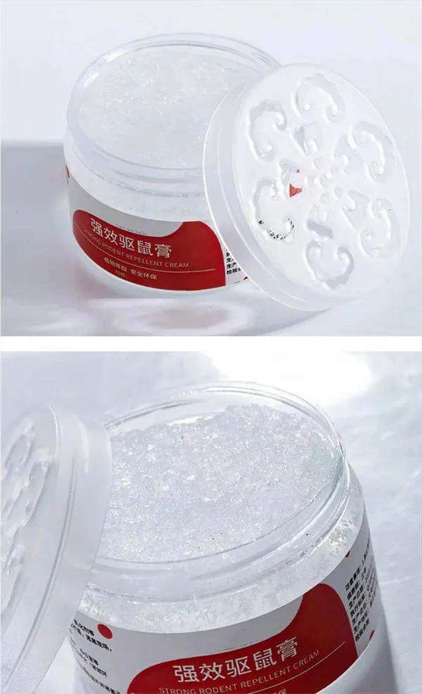 Powerful Anti-Rat Cream Rodent Repellent Gel – High-Temperature Resistant Mouse Deterrent for Car Engine Compartments, Roach Repellent Box for Vehicle & Home Use