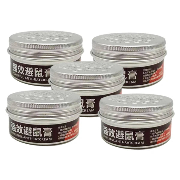Powerful Anti-Rat Cream Rodent Repellent Gel – High-Temperature Resistant Mouse Deterrent for Car Engine Compartments, Roach Repellent Box for Vehicle & Home Use