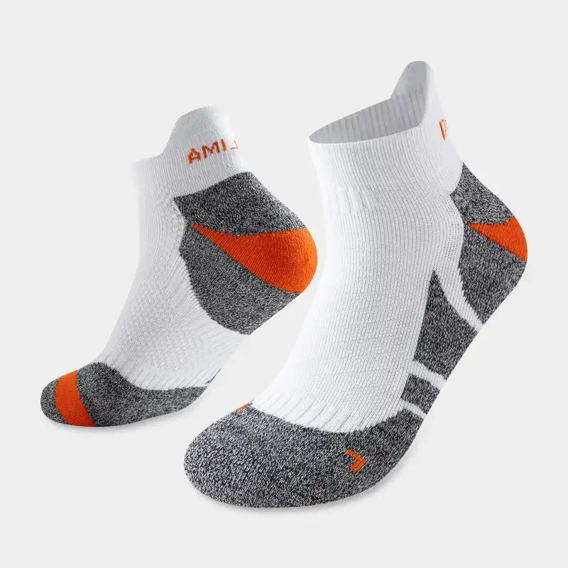 Pro Marathon Running Socks - Cushioned Ankle Socks (Unisex)