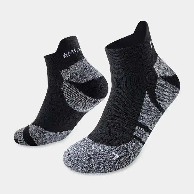 Pro Marathon Running Socks - Cushioned Ankle Socks (Unisex)