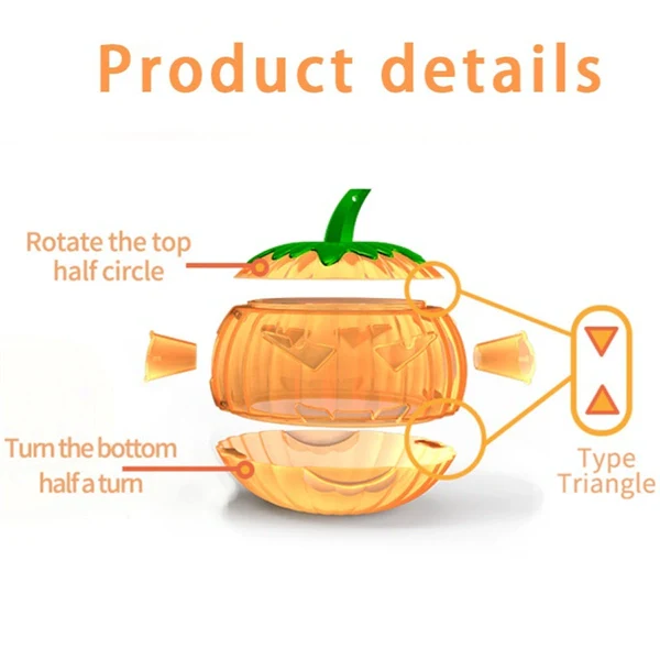 Pumpkin-Shaped Flying Bug Trap – Hanging Flea, Bee & Fruit Fly Catcher for Effective Pest Control