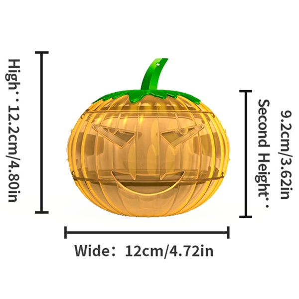Pumpkin-Shaped Flying Bug Trap – Hanging Flea, Bee & Fruit Fly Catcher for Effective Pest Control